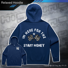 Load image into Gallery viewer, Relaxed Hoodie - Infield START MONEY
