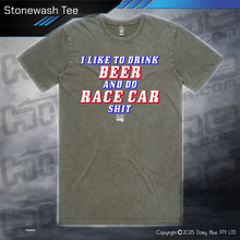 Load image into Gallery viewer, Stonewash Tee - Infield RACE CAR SH*T
