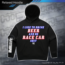 Load image into Gallery viewer, Relaxed Hoodie - Infield RACE CAR SH*T
