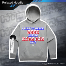 Load image into Gallery viewer, Relaxed Hoodie - Infield RACE CAR SH*T
