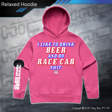 Load image into Gallery viewer, Relaxed Hoodie - Infield RACE CAR SH*T
