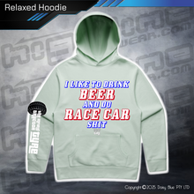 Load image into Gallery viewer, Relaxed Hoodie - Infield RACE CAR SH*T
