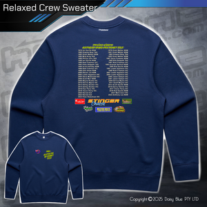 Relaxed Crew Sweater - GP Midget Australian Title 2025