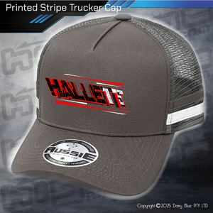 STRIPE Trucker Cap - Dale Hallett