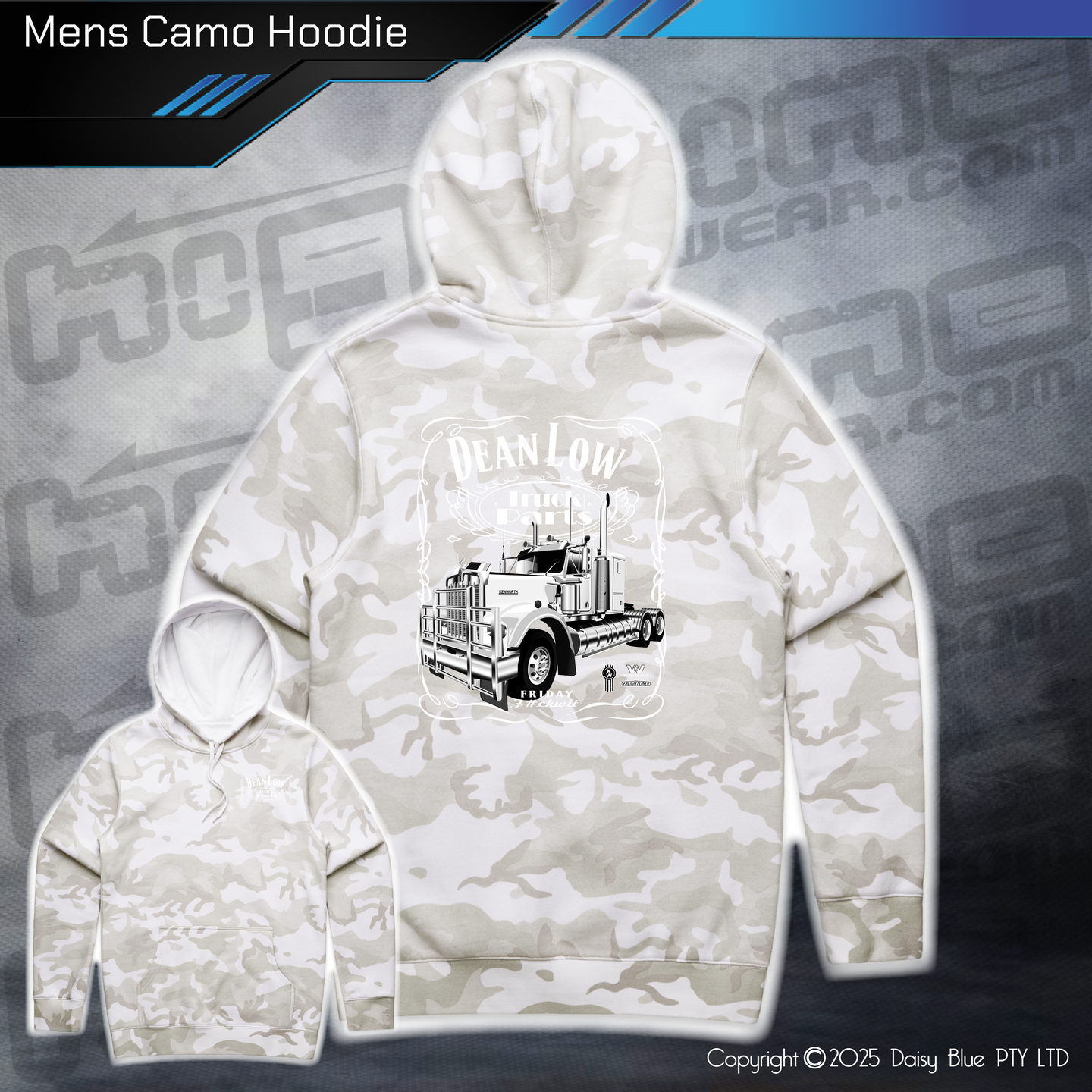 Camo Hoodie - Dean Low