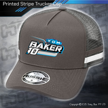 Load image into Gallery viewer, STRIPE Trucker Cap - Tom Baker
