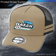 Load image into Gallery viewer, STRIPE Trucker Cap - Tom Baker
