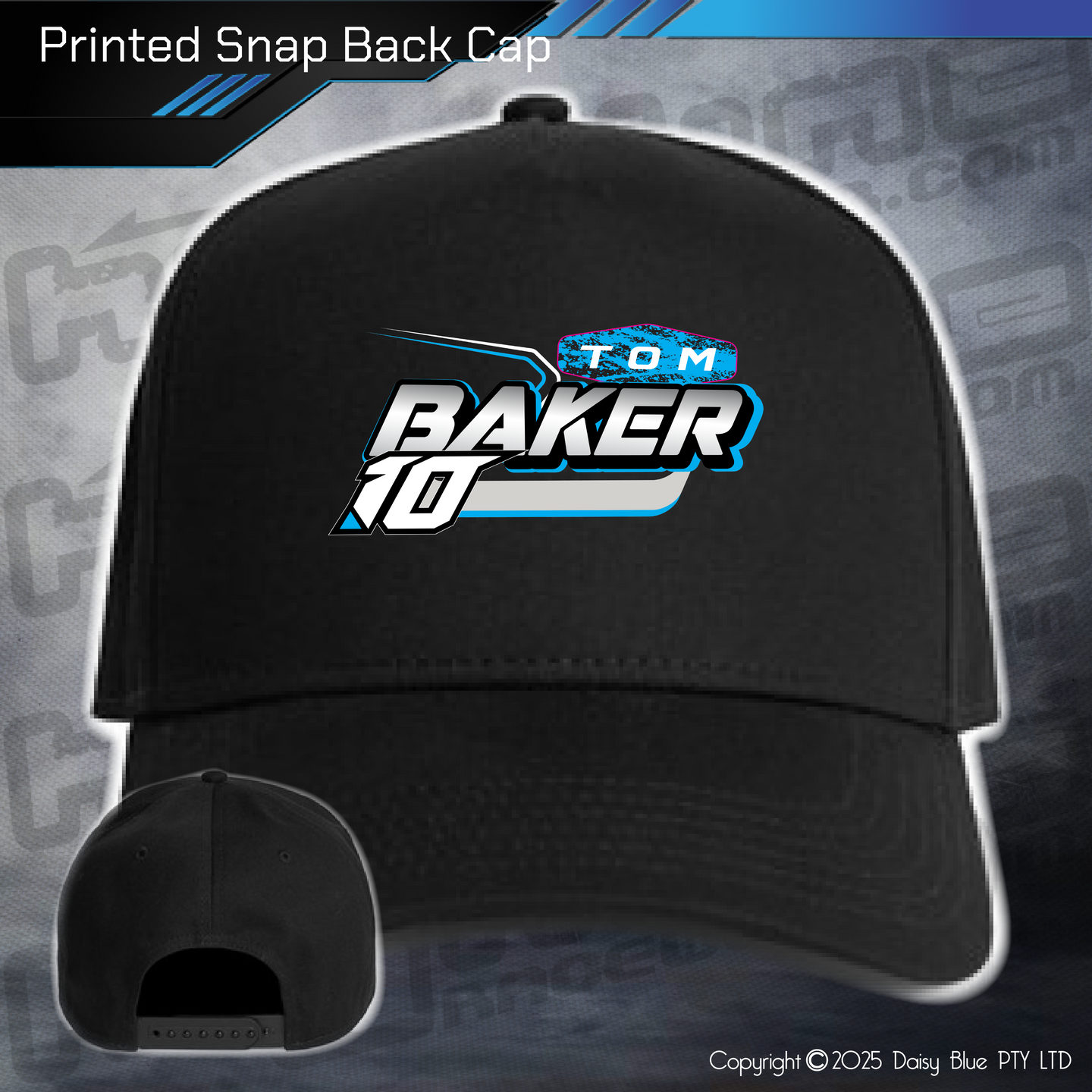 Printed Snap Back CAP - Tom Baker