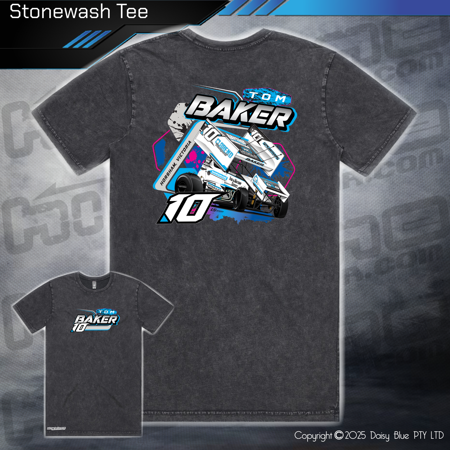 Stonewash Tee - Tom Baker