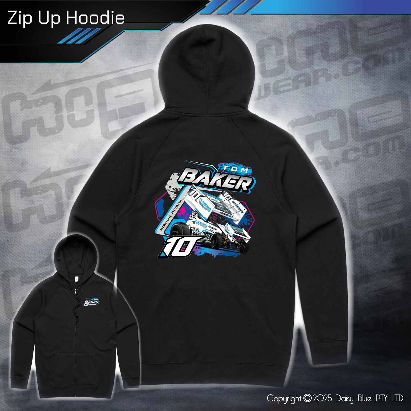 Zip Up Hoodie - Tom Baker