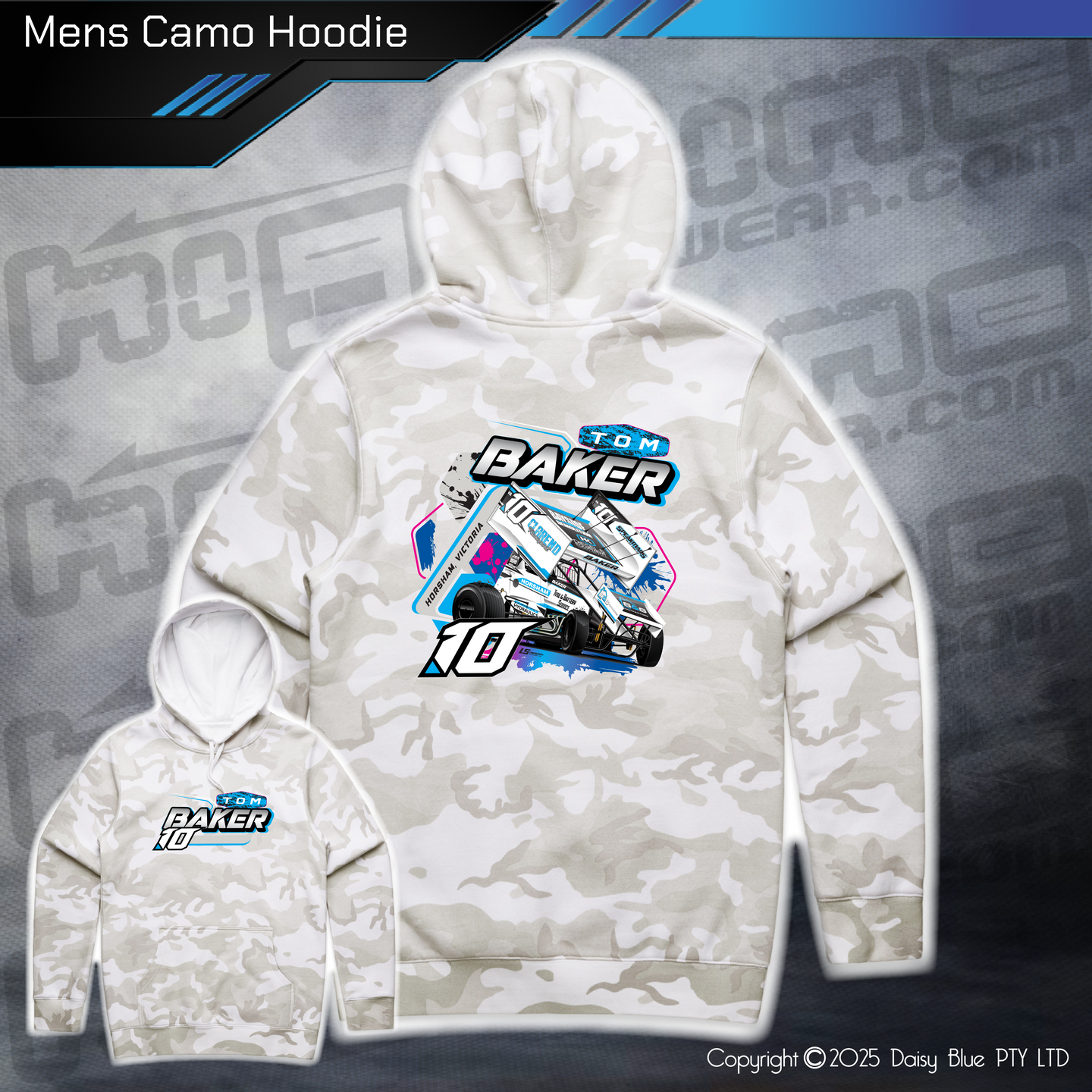 Camo Hoodie - Tom Baker