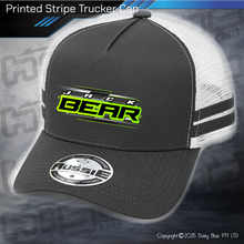 Load image into Gallery viewer, STRIPE Trucker Cap - Jack Bear
