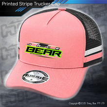 Load image into Gallery viewer, STRIPE Trucker Cap - Jack Bear
