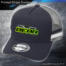 Load image into Gallery viewer, STRIPE Trucker Cap - Jack Bear
