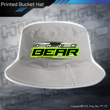 Load image into Gallery viewer, Printed Bucket Hat - Jack Bear
