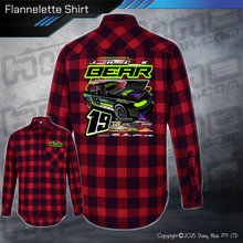 Load image into Gallery viewer, Flannelette Shirt - Jack Bear
