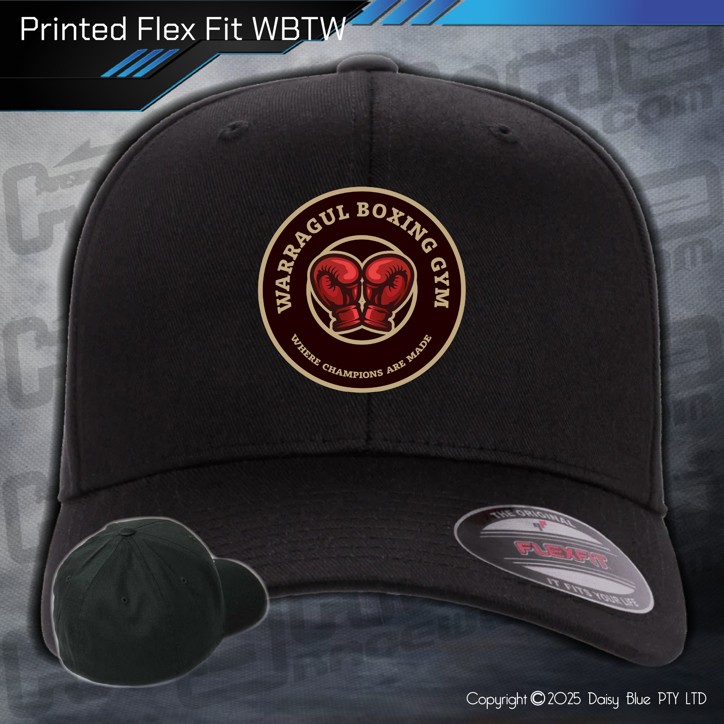 FLEX FIT CAP - Warragul Boxing Gym