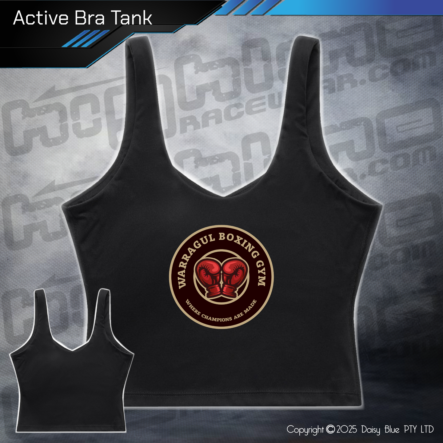 Active Bra Tank - Warragul Boxing Gym