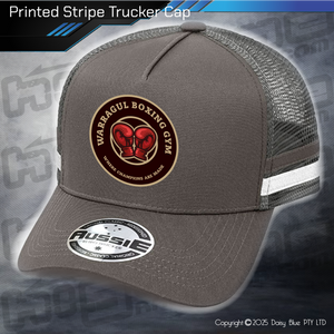 STRIPE Trucker Cap - Warragul Boxing Gym
