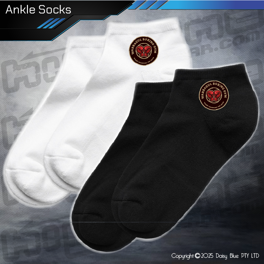 Ankle Socks - Warragul Boxing Gym