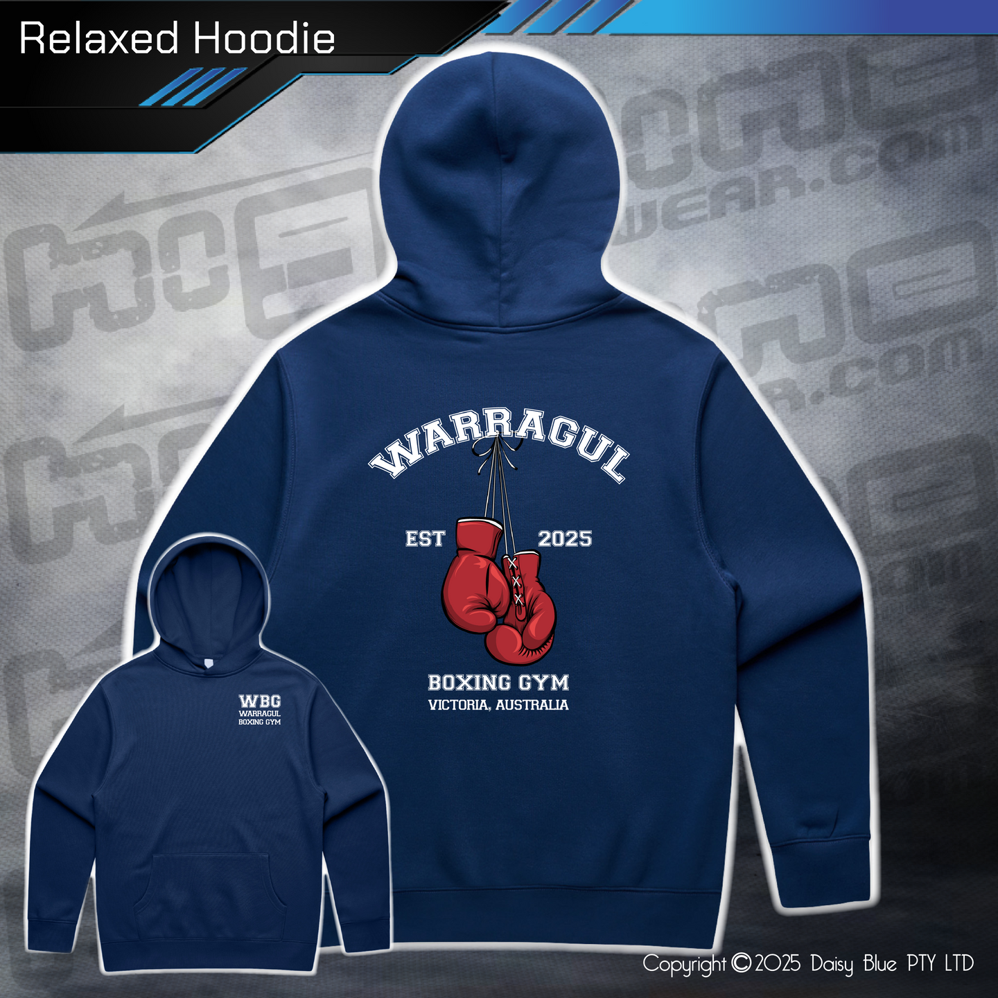 Relaxed Hoodie - WBG