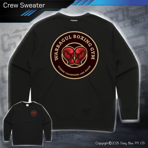Crew Sweater - Warragul Boxing Gym