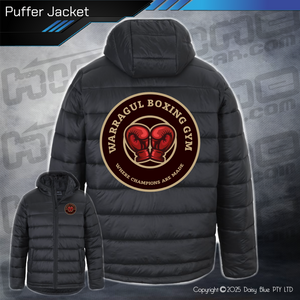 Puffer Jacket - Warragul Boxing Gym