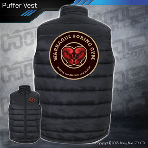 Puffer Vest - Warragul Boxing Gym