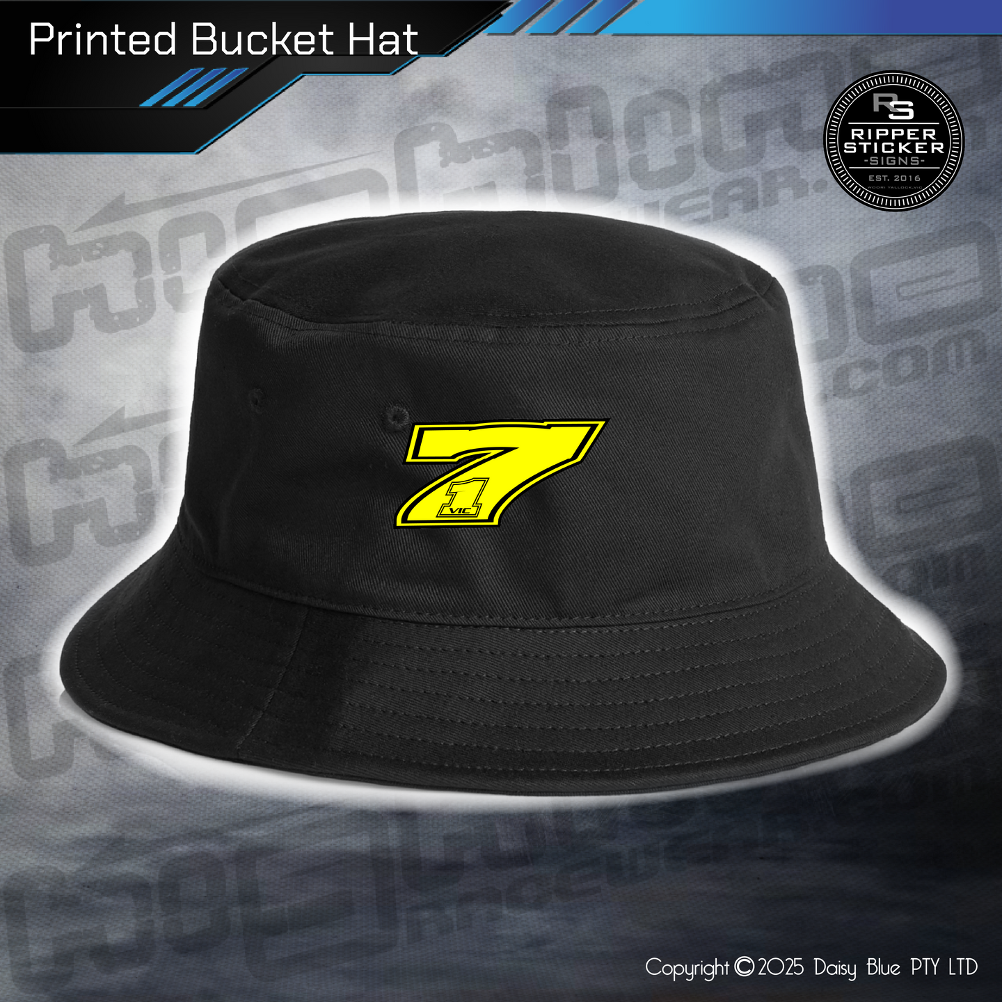Printed Bucket Hat - Trent Susol