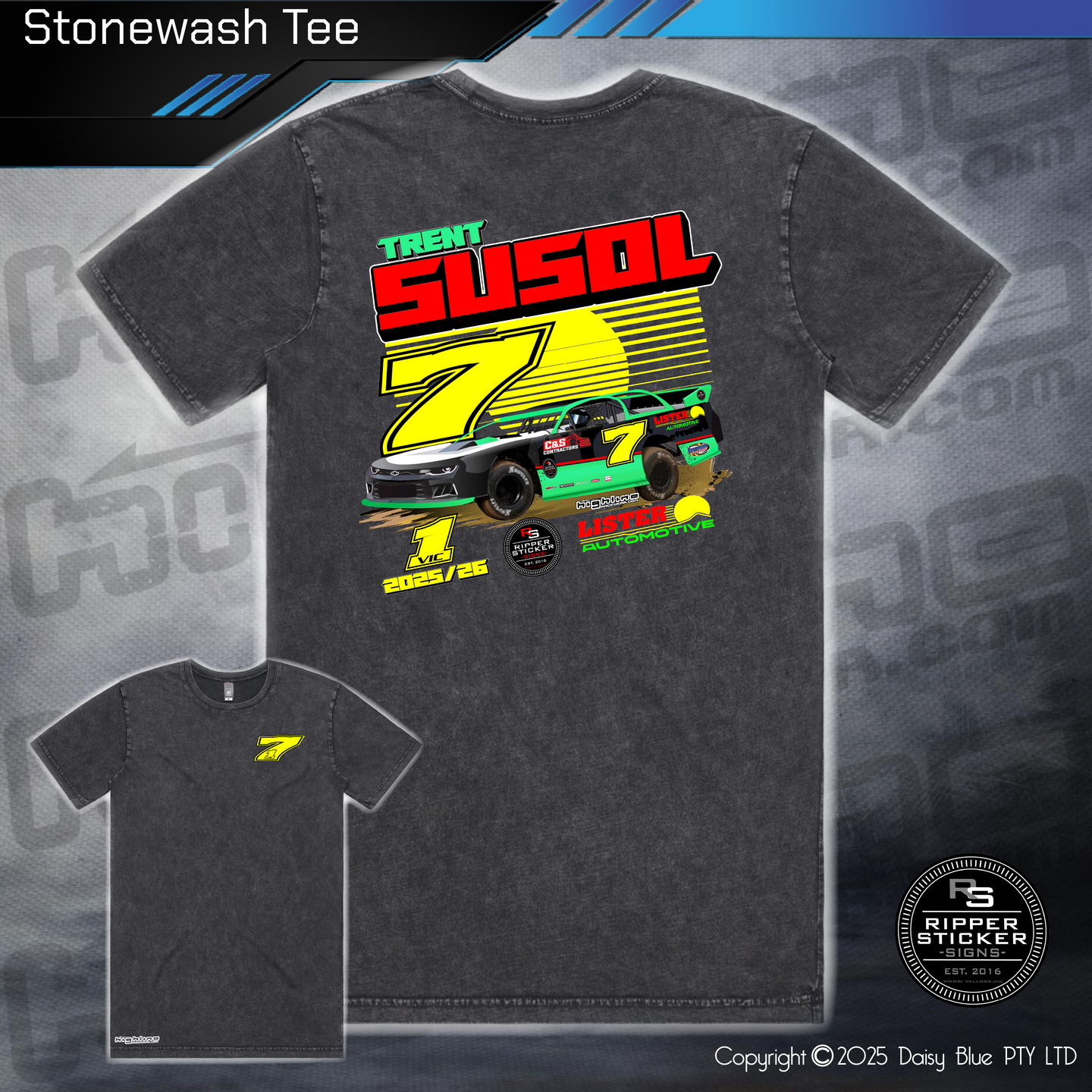 Stonewash Tee - Trent Susol