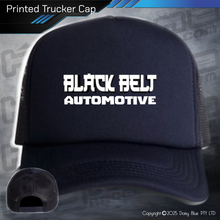 Load image into Gallery viewer, Printed Trucker Cap - Black Belt Automotive
