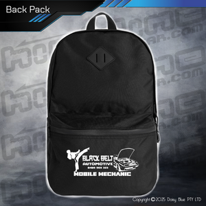 Back Pack - Black Belt Automotive