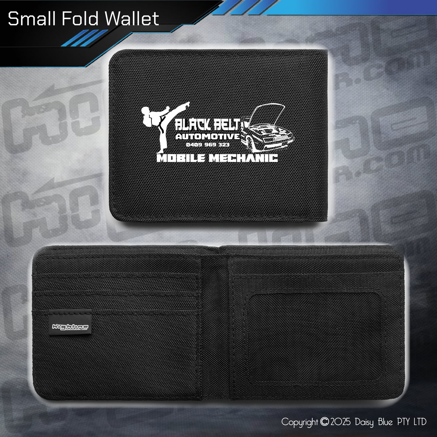 Compact Wallet - Black Belt Automotive