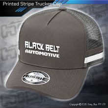 Load image into Gallery viewer, STRIPE Trucker Cap - Black Belt Automotive
