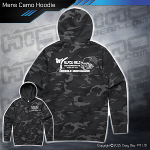 Camo Hoodie - Black Belt Automotive