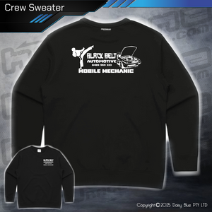 Crew Sweater - Black Belt Automotive