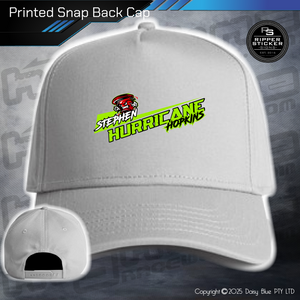 Printed Snap Back CAP - Stephen 'Hurricane' Hopkins