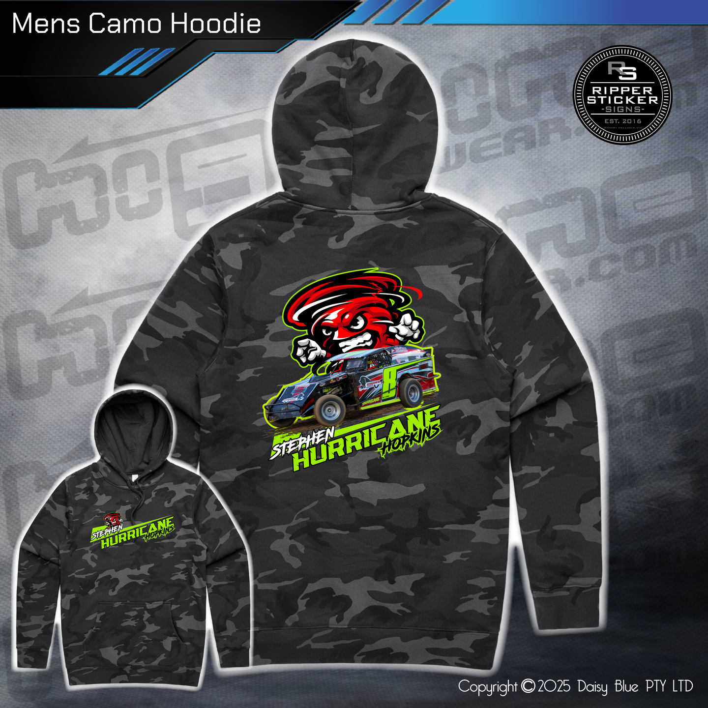 Camo Hoodie - Stephen 'Hurricane' Hopkins
