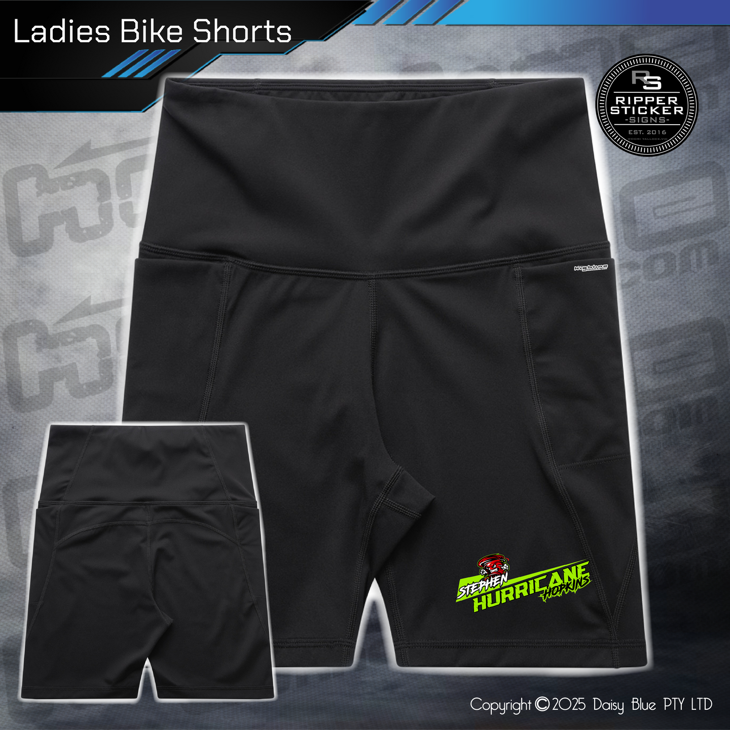 Bike Shorts - Stephen 'Hurricane' Hopkins