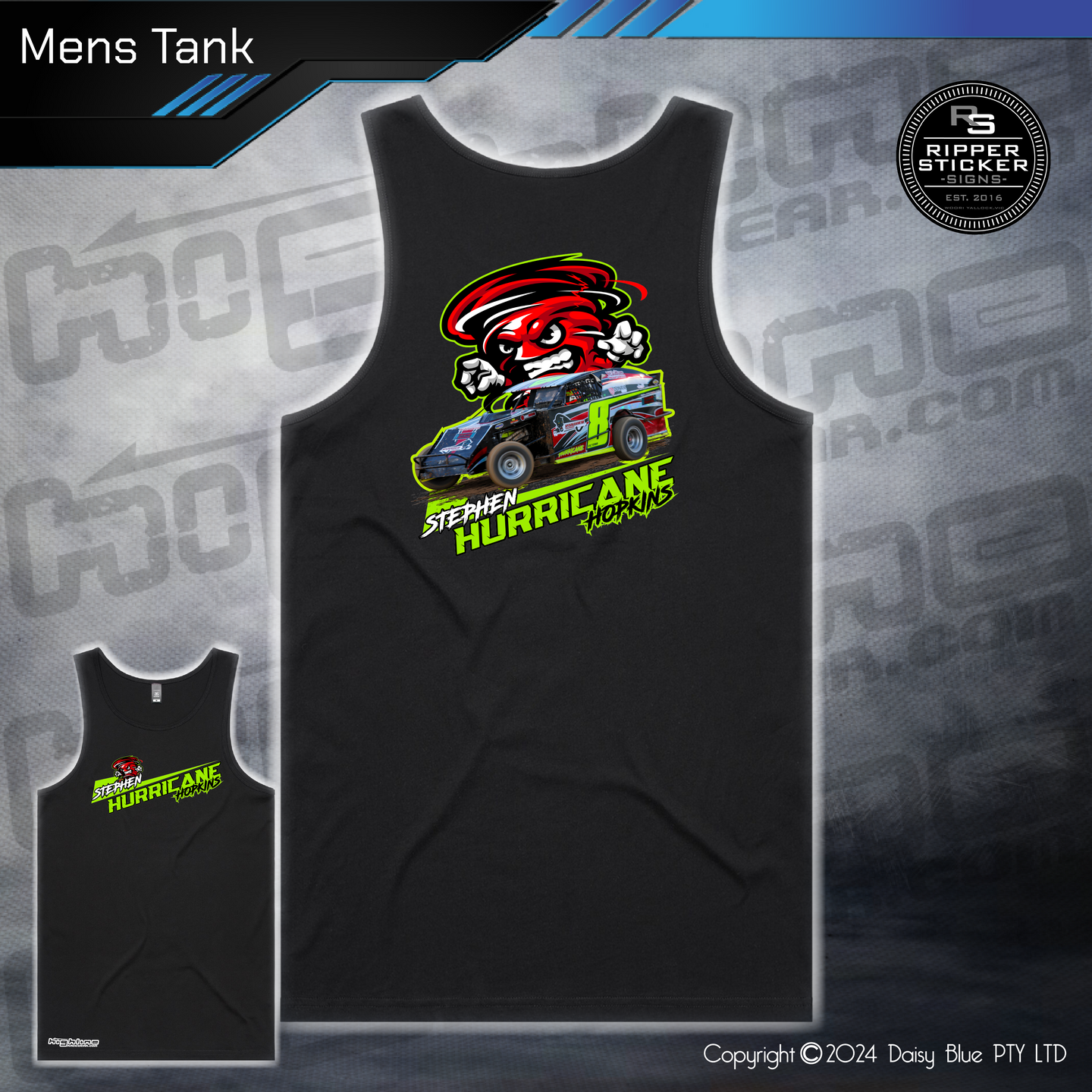 Mens/Kids Tank - Stephen 'Hurricane' Hopkins
