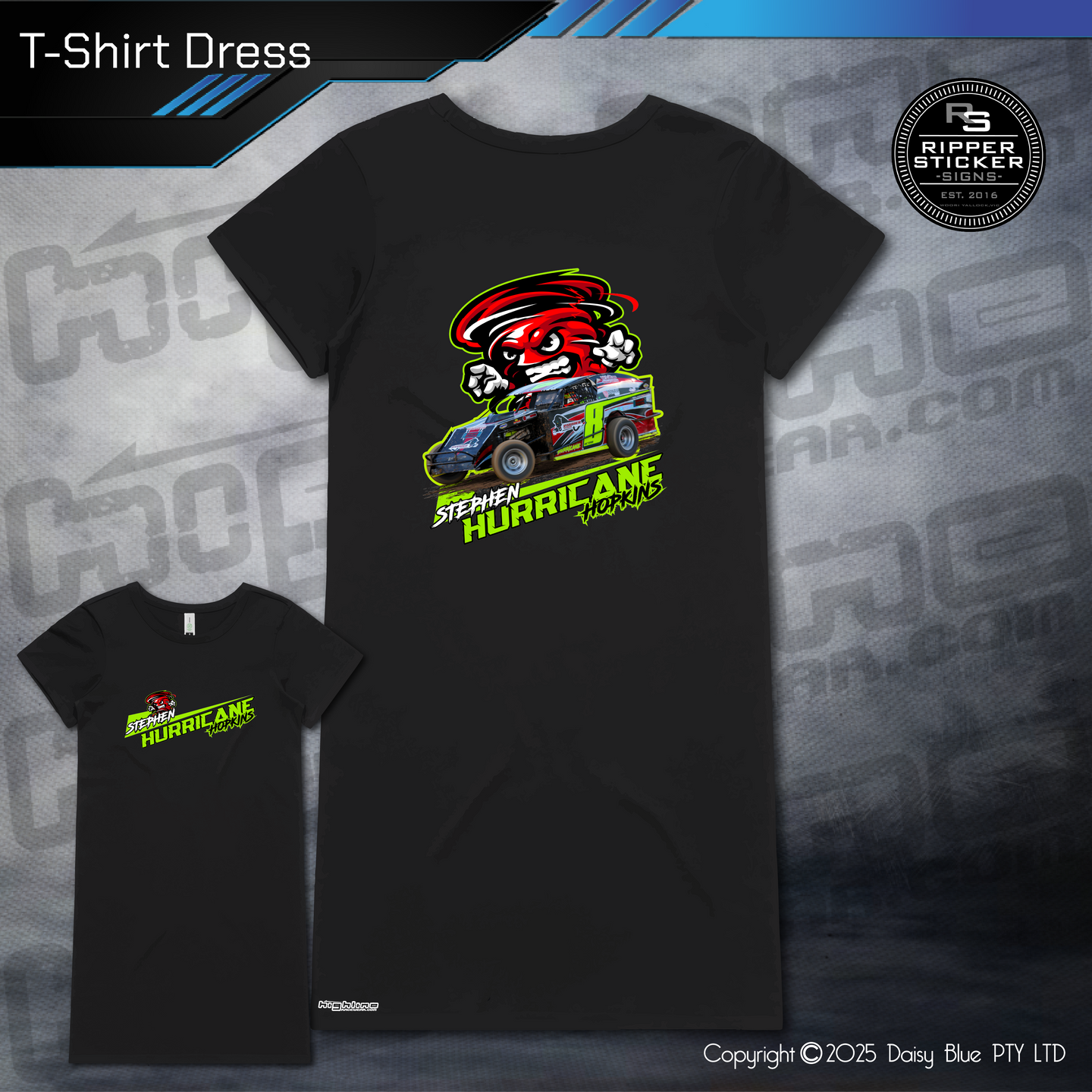 T-Shirt Dress - Stephen 'Hurricane' Hopkins