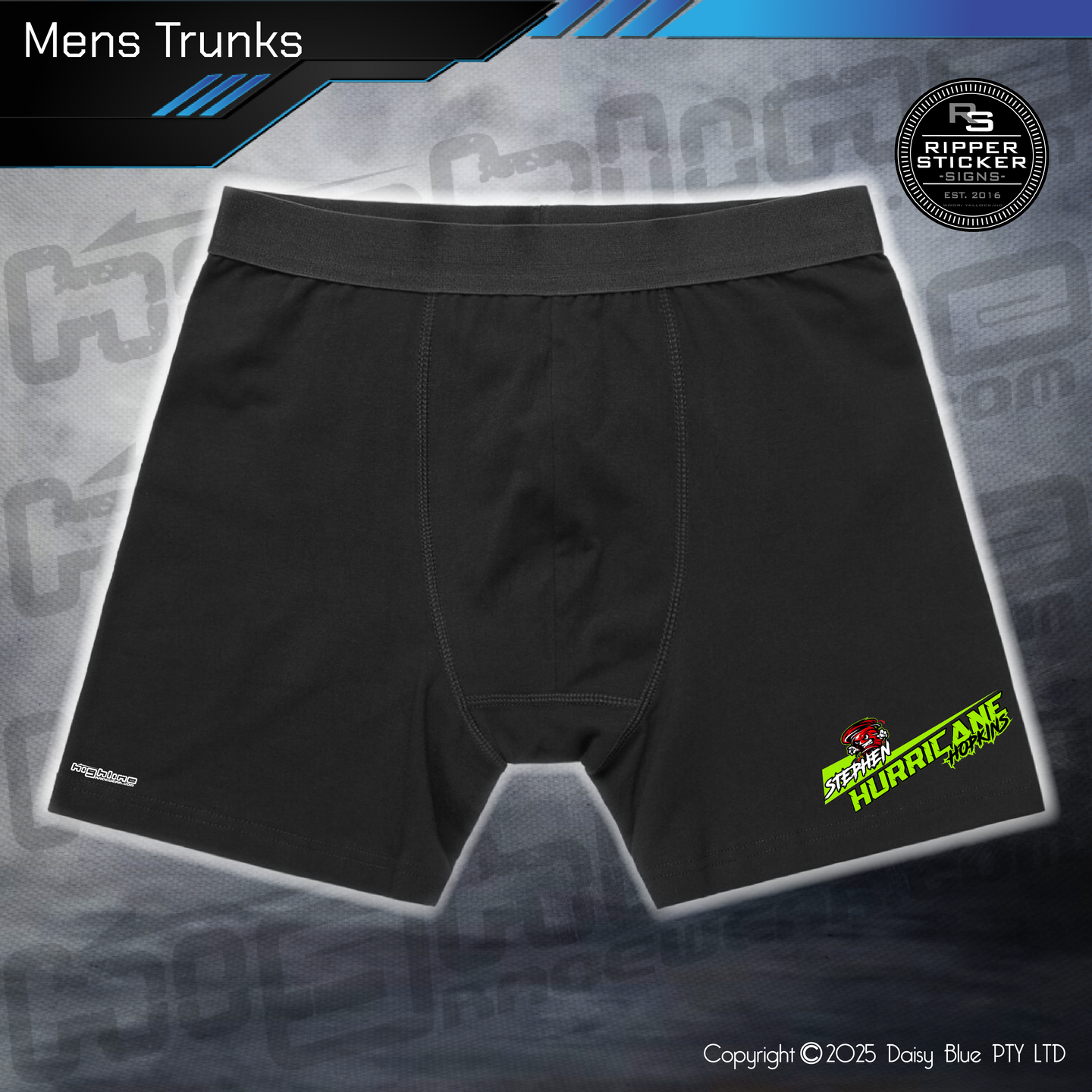 Mens Trunks - Stephen 'Hurricane' Hopkins