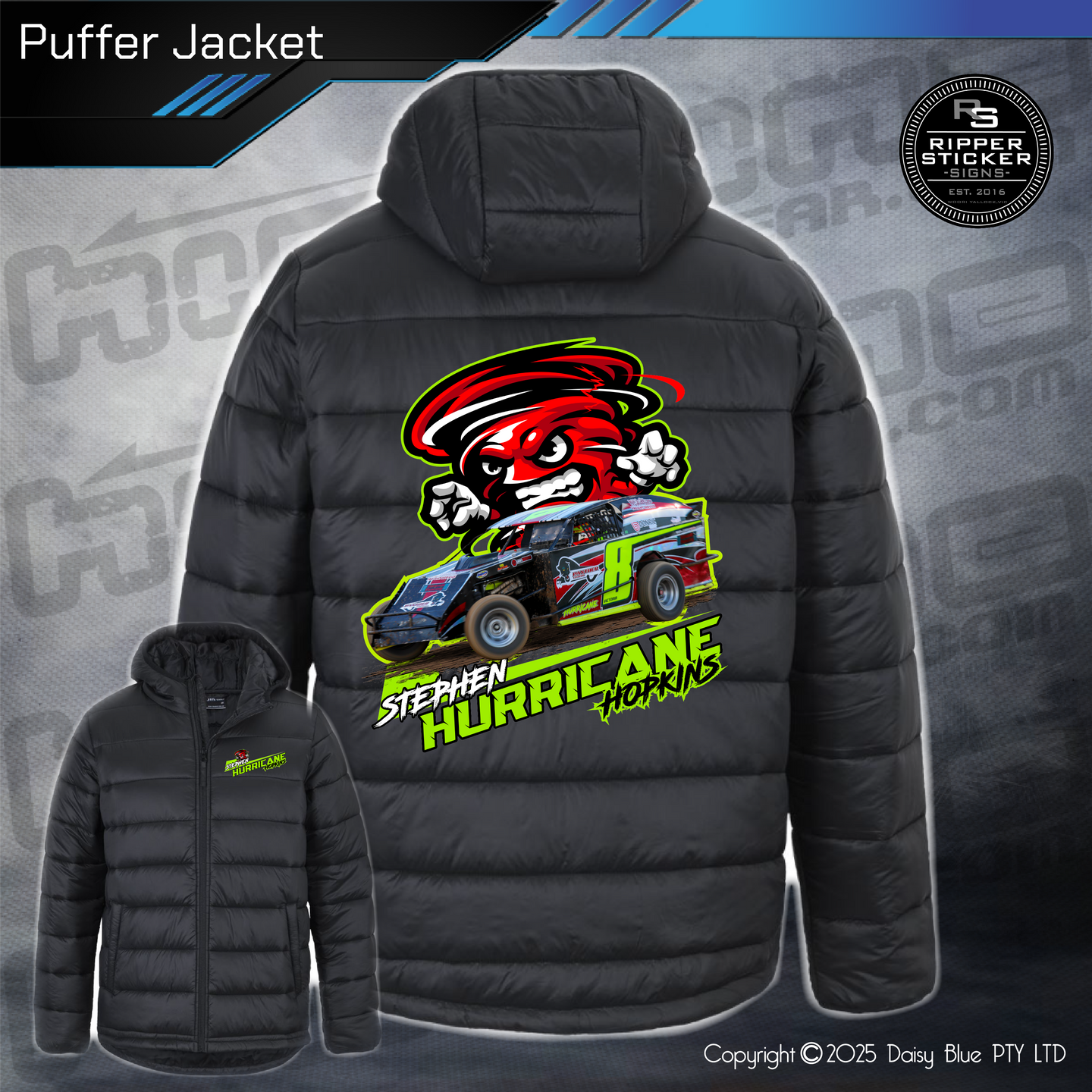 Puffer Jacket - Stephen 'Hurricane' Hopkins