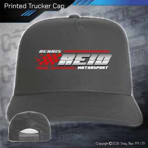 Printed Trucker Cap - Dennis Reid