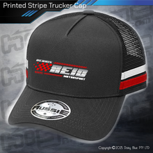 Load image into Gallery viewer, STRIPE Trucker Cap - Dennis Reid
