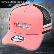 Load image into Gallery viewer, STRIPE Trucker Cap - Dennis Reid
