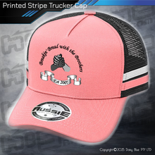 Load image into Gallery viewer, STRIPE Trucker Cap - Breakin' Bread with the Brothers

