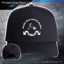 Load image into Gallery viewer, Printed Snap Back CAP - Breakin' Bread with the Brothers
