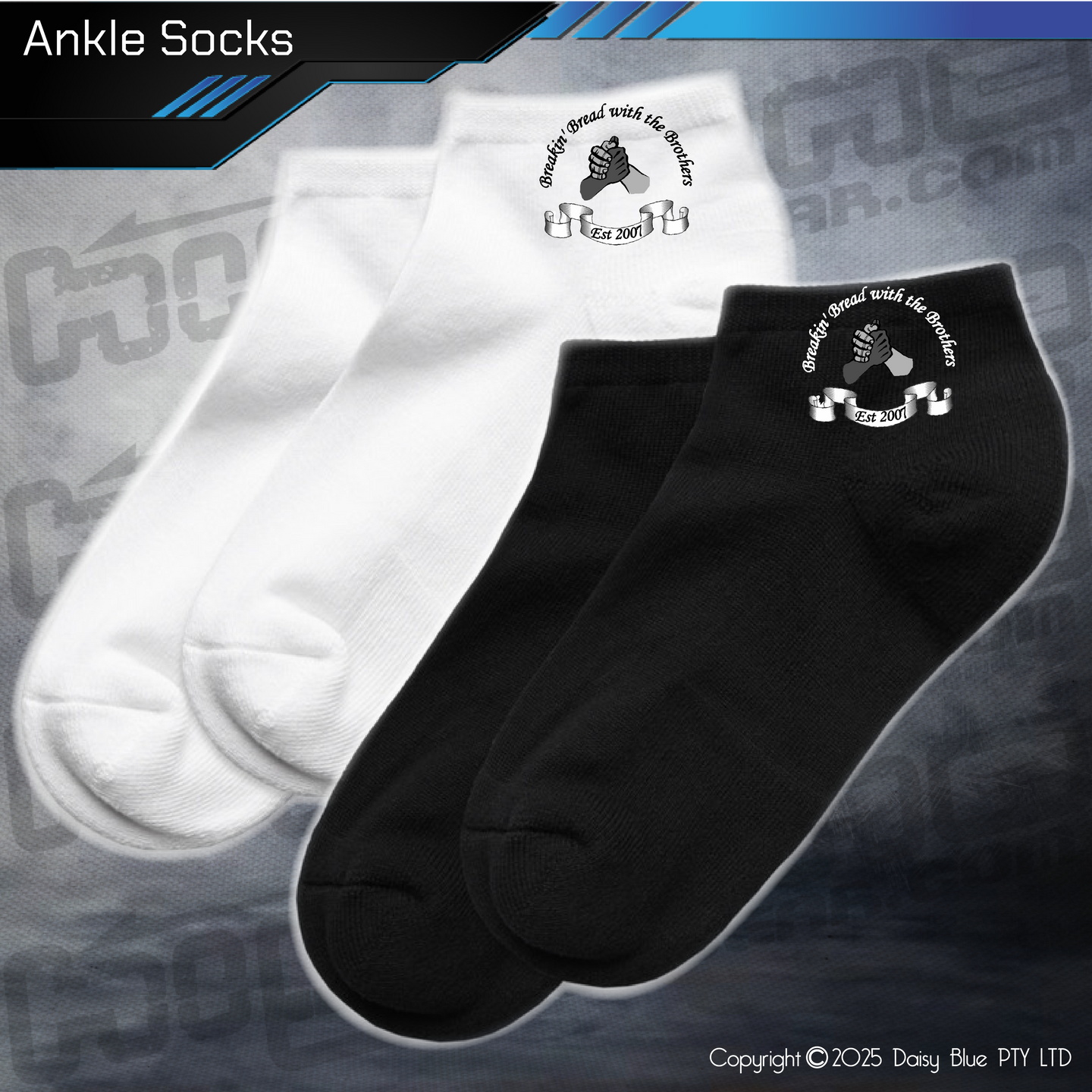 Ankle Socks - Breakin' Bread with the Brothers