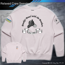 Load image into Gallery viewer, Relaxed Crew Sweater - Breakin' Bread with the Brothers
